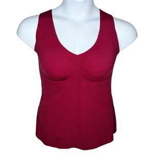 Knix LuxeLift Tank Top sz XXL+ * Red Shaper Shaping Tank 40DDD 40F 40G Plus Size